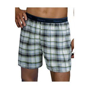 Hanes Classics Men's TAGLESS Boxer with Comfort Flex Waistband 5-Pack-765BP5
